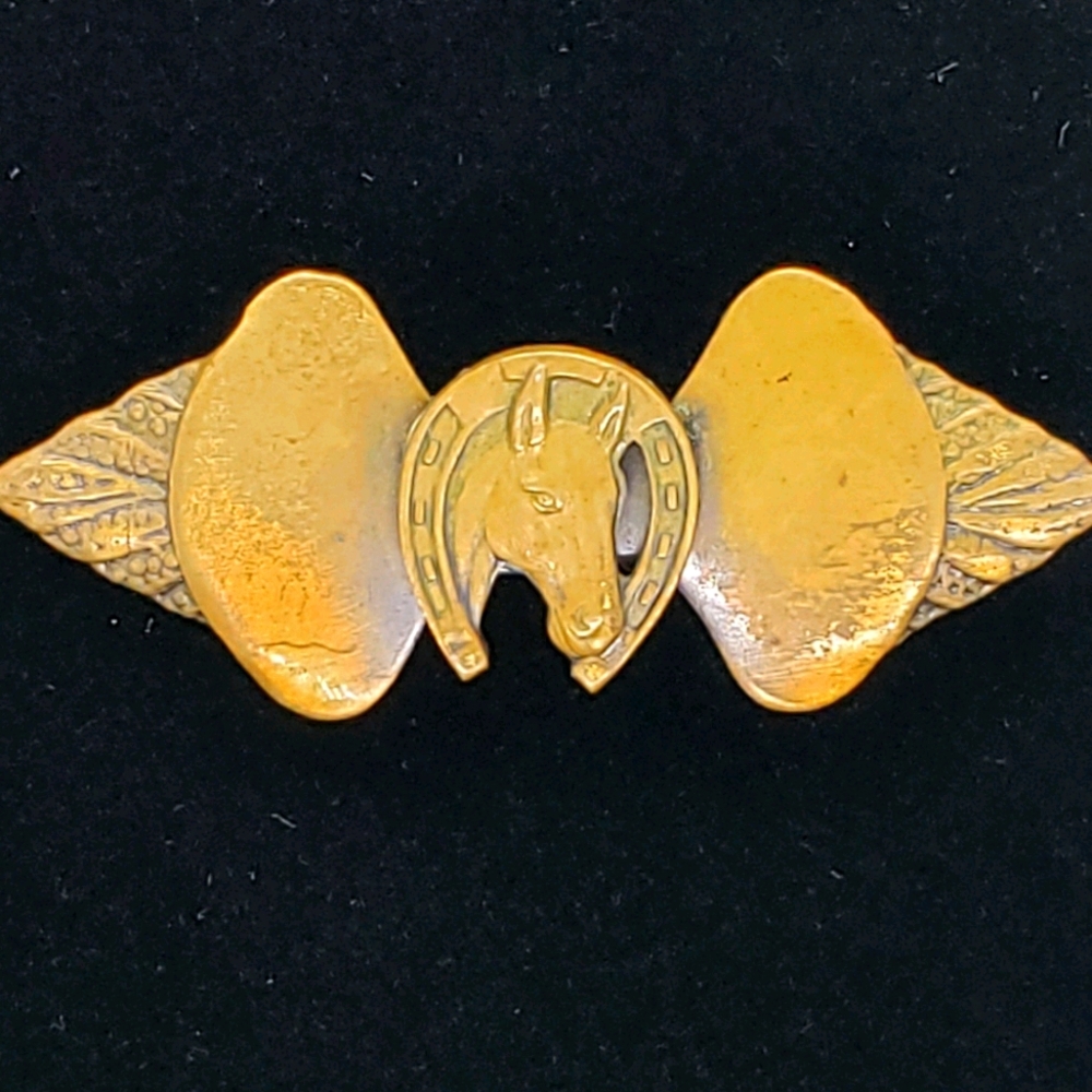 Antique Horse Bolo Pendant